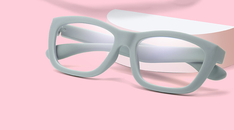 Simple Style Solid Color Ac Special-shaped Mirror Full Frame Optical Glasses display picture 2