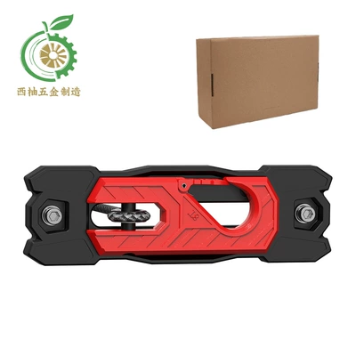 Birds Returning to the Nest Fixed Winch Hook Rope Guide Trailer Hook Wrangler Tank Modification Parts Wrangler (Other Car Modifications) - red-box