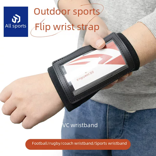 Dongguan Spot Wrist Guards Rugby Tactical Manual Pvc Page Turning Wrist Guards American Football Source Manufacturer