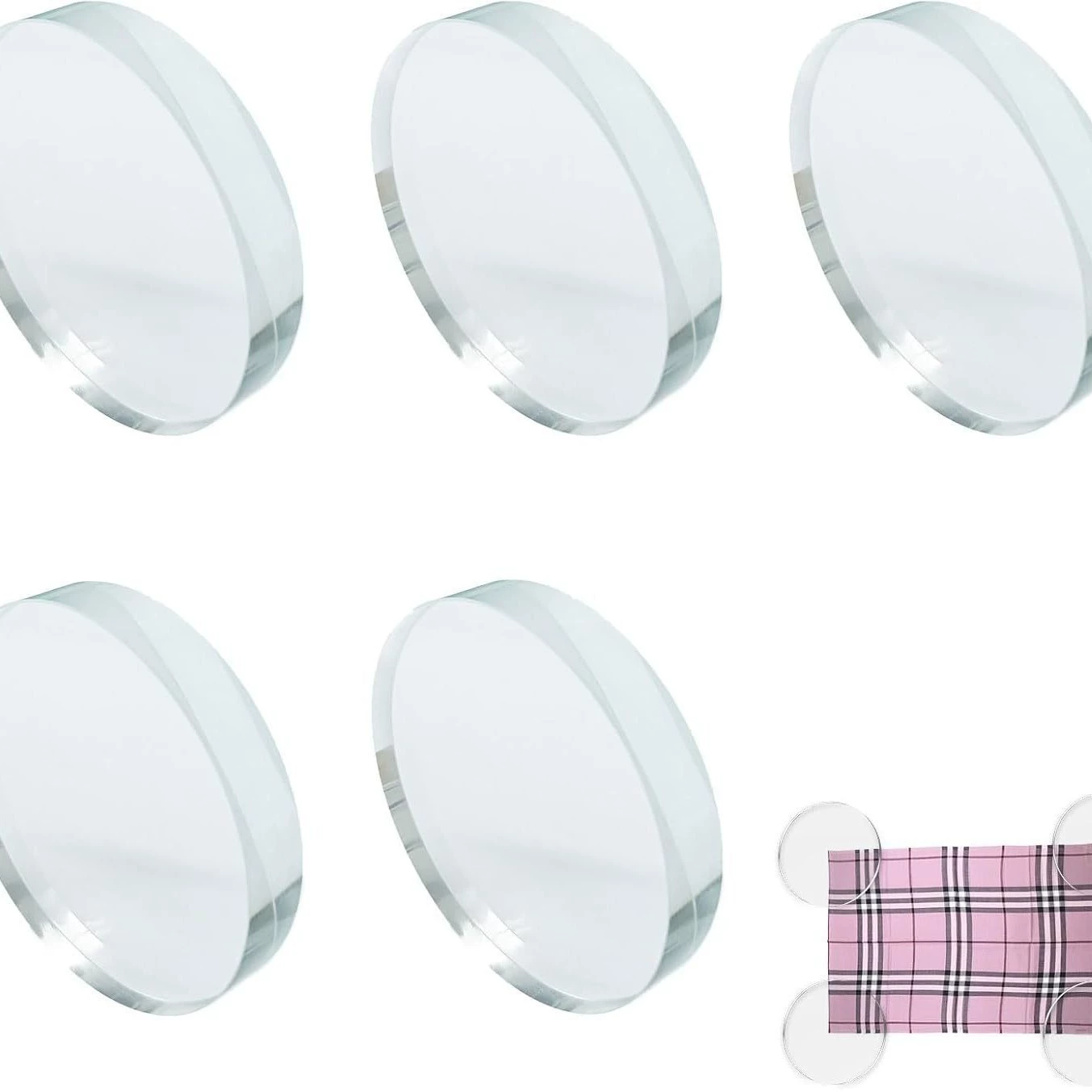 Glass model weights for fabric sewing or cutting Paper weights Cloth tailoring pattern or sample making