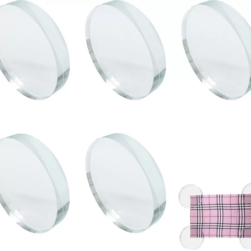 Glass model weights for fabric sewing or cutting Paper weights Cloth tailoring pattern or sample making