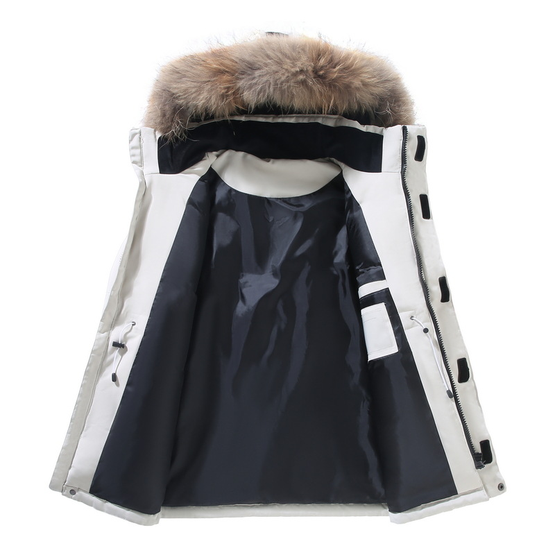 Herrenbekleidung Ausverkauf im gleichen Stil wie Laufjacken für Herren aus Seide und Baumwolle für Damen, mittellange Winterjacke, neues, lockeres Paar_voghion.com