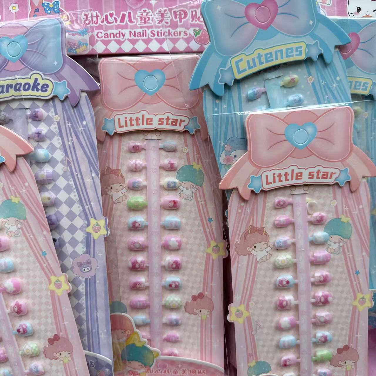 Children's family nail stickers