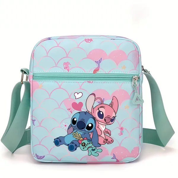 3D Big Face Design Large Capacity Crossbody Bag, Girly Shoulder Bag