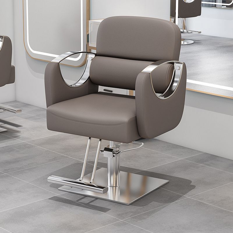 Silla de peluquería de red, silla de peluquería, barandilla de acero inoxidable especial, silla de corte de pelo giratoria, silla de peluquería image 1