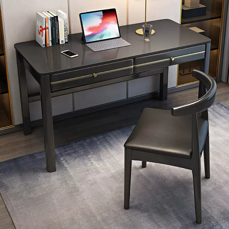 实木书桌新卧室家用写字台中式高档写字桌房间桌子电脑书房办公桌
