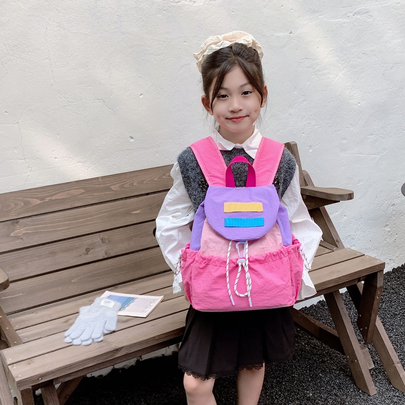 Mochila de estilo coreano para niños y niñas, mochila de estilo extranjero, mochila para estudiantes de la escuela primaria, nueva mochila de niños de gran capacidad