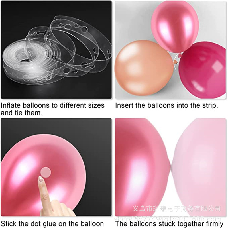 Red golden balloon
