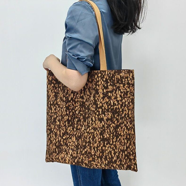 Environmentally Friendly and Biodegradable Coffee Grounds Shoulder Bag, Fashionable and Simple Coffee Grounds Shopping Bag, Coffee Grounds Bag Processing and Customization