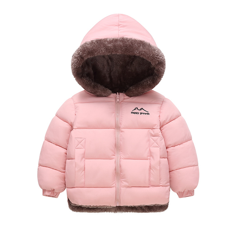 878 invierno nuevo niño doble cara usar ropa de algodón de lana para niños niñas chaqueta de algodón caliente para niños mayores