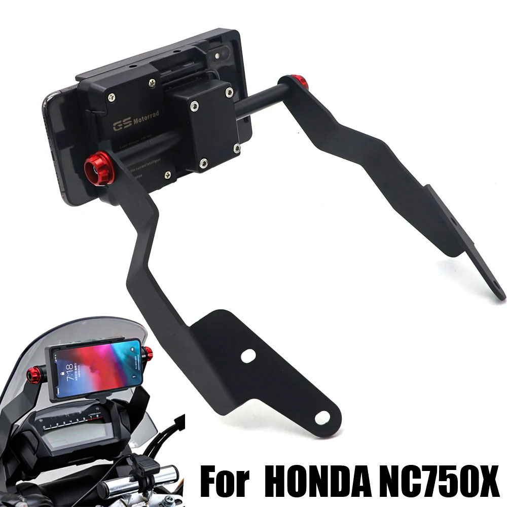 Honda, compatible modified tubing, phone holder, 750x, 700x 3
