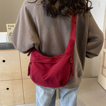 包包25韩版ins简约糖果色休闲女士腋下包旅行购物袋单肩斜挎包女