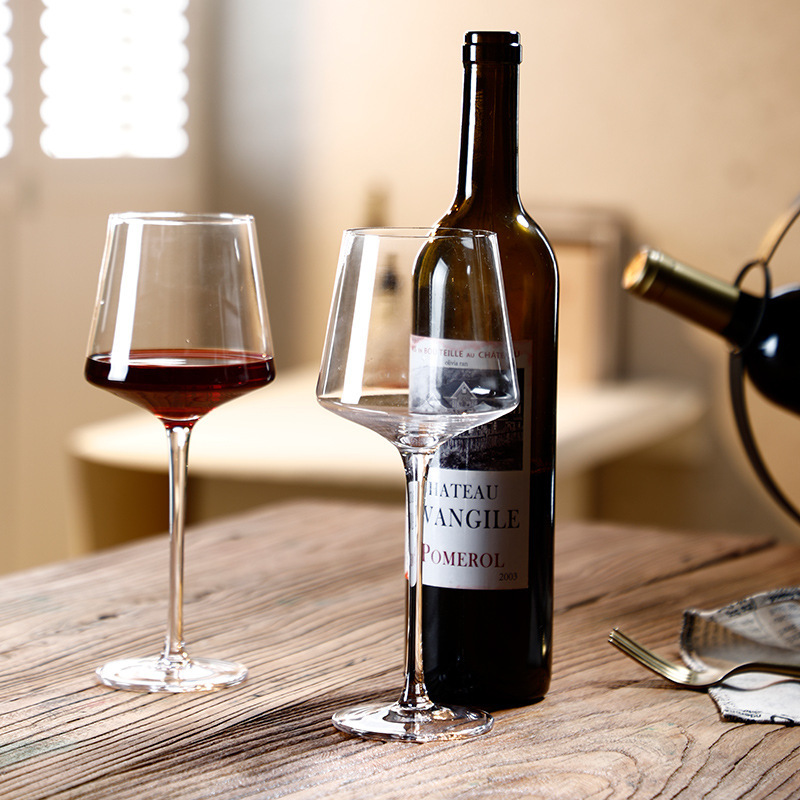 Copa de vino tinto de vidrio de cristal Copa de vino tinto de champán Copa de vino creativa Copa de vino copa de vino clásico de lujo