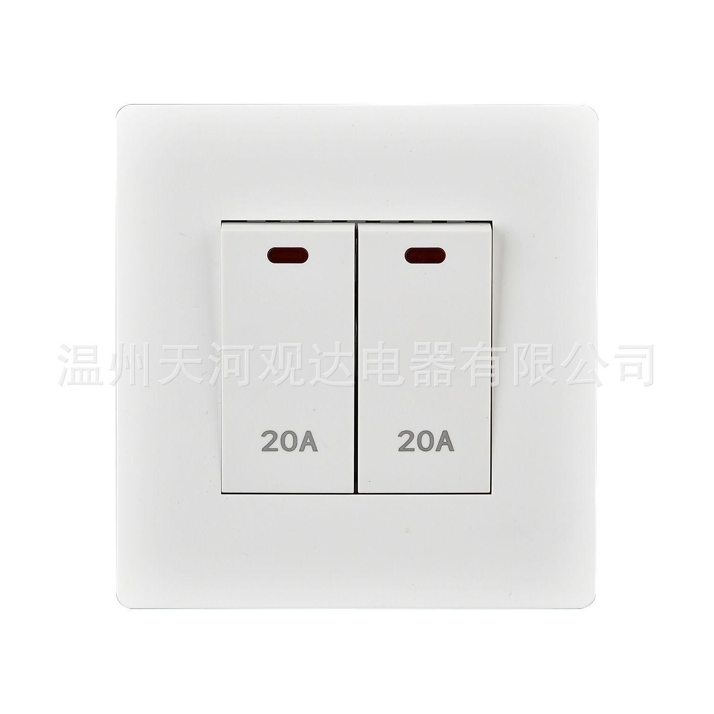 Interruptor de Pared para Aire Acondicionado Tipo 86 20A Bronce de Estaño y Fósforo Mecánico