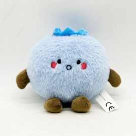 跨境新品 blueberry plush 蓝莓毛绒挂件 毛绒玩偶公仔