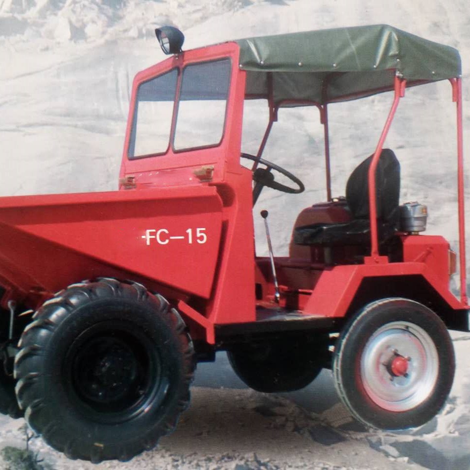 工地小型蹦蹦车前翻斗沙石土方翻斗车 散装短途物料运输车