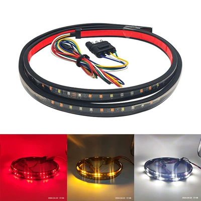 Lights, Rear Brake Streamer Lights, Other lights - single-row-white-red-and-yellow-150cm-150-lamp-beads