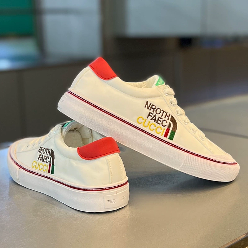 Мужские кроссовки Kuaishou 2025 весна новые модные белые кеды мужские легкие с мягкой подошвой низкие модные повседневные dnh