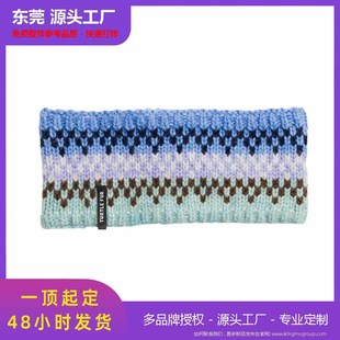 Brand Authorized Factory Korean Style Casual Couple Knitted Headband Fashionable Stylish Warm Ear Protection Wool Headband