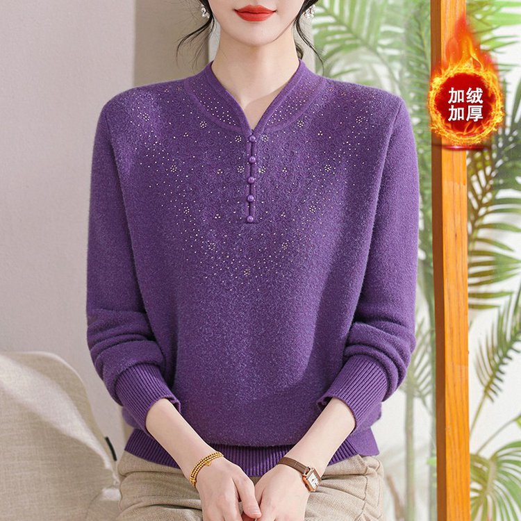 Fashionable Casual Women's Clothing, Mother's Clothing, Sweaters, Knitwear, Nanxi Phoenix Autumn and Winter New Daily Commuting Style Fashionable Casual Women's Clothing, Mother's Clothing, Sweaters, Knitwear, Nanxi Phoenix Autumn and Winter New Daily Commuting Style