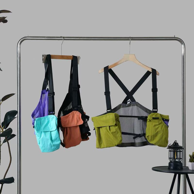 Mr. Song's Cross-Border Summer Outdoor Functional Hiking, Mountaineering, and Cycling Sports Breathable Mesh Multifunctional Vest for Men and Women Mr. Song's Cross-Border Summer Outdoor Functional Hiking, Mountaineering, and Cycling Sports Breathable Mesh Multifunctional Vest for Men and Women