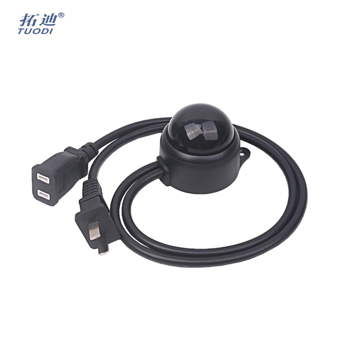 220V人体感应开关风扇广告灯箱门头灯招牌LED灯插座免接线感应器