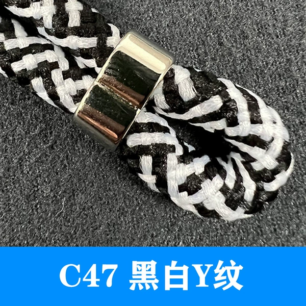 C47 black and white Y pattern