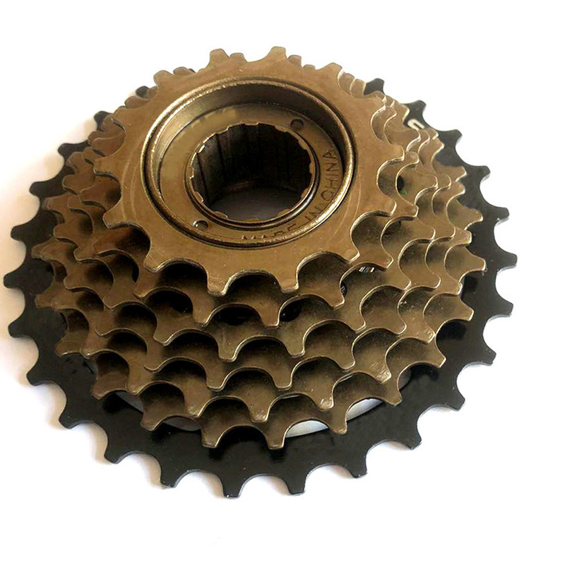 Mountain bike flywheel 6-speed 7-speed 8-speed 9-speed 10-speed card-type rotary flywheel mountain bike tower wheel variable speed mountain accessories Mountain bike flywheel 6-speed 7-speed 8-speed 9-speed 10-speed card-type rotary flywheel mountain bike tower wheel variable speed mountain accessories