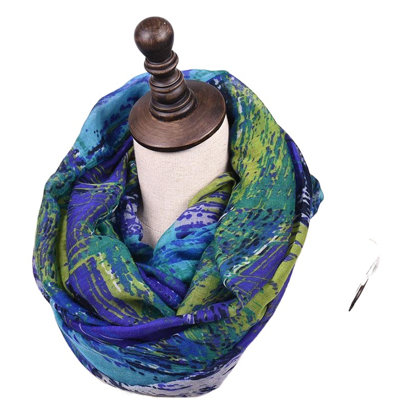 Classic plaid printed silk scarf women's foreign trade cross-border platform hot selling bright scarf wholesale