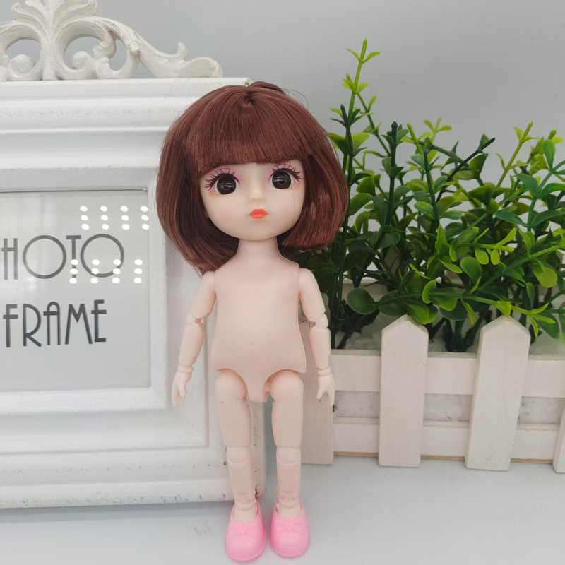 17cm 人形ボディ 8 ポイント BJD 女の子のおもちゃドレスアップ 6 インチ 16cm 裸人形マルチスタイルバービー卸売|undefined