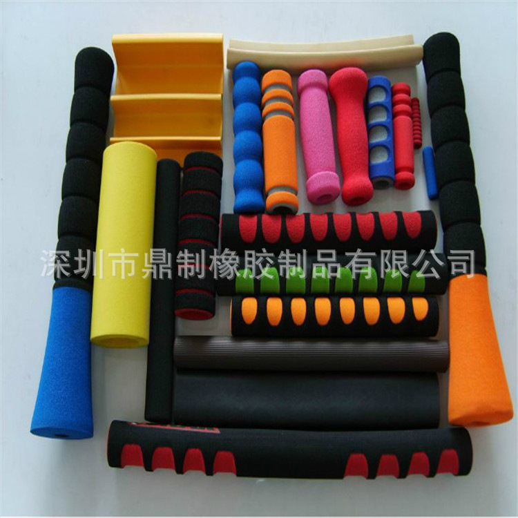 橡胶发泡手把套  海绵手把套 NBR把手 单车手把套 五金工具手把