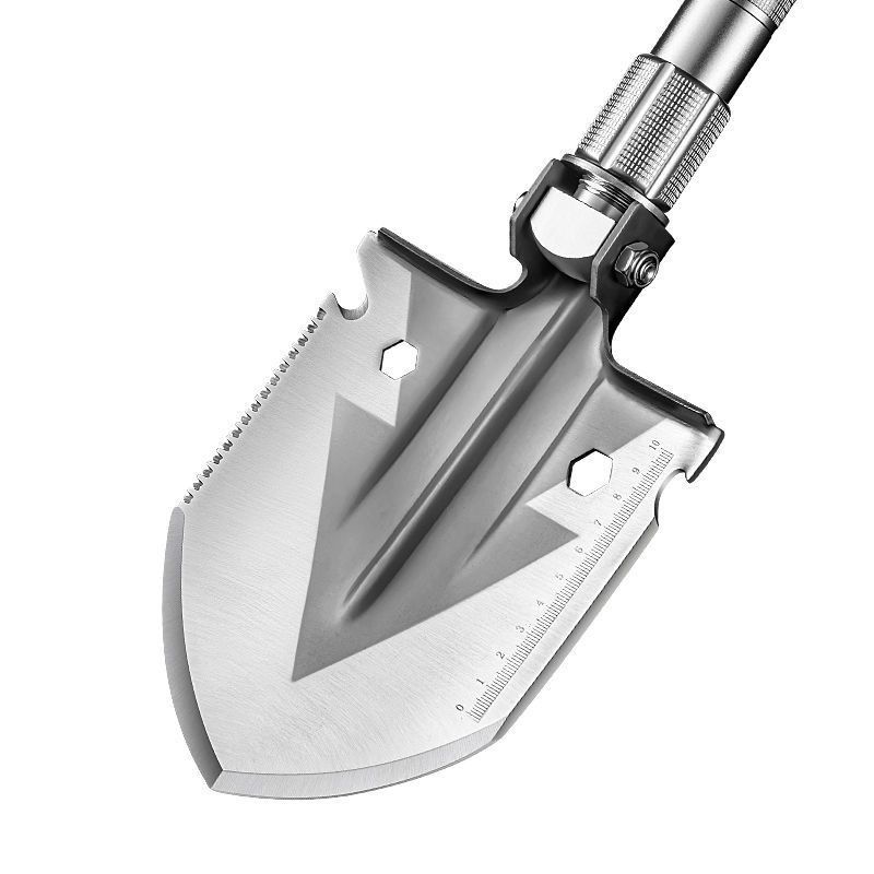 兵工铲折叠多功能小铲子高锰钢专业级车用露营随身携带钓鱼专用