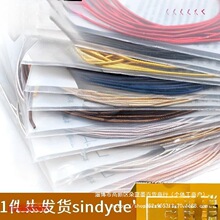 手工丝硬丝diy金属材料材料丝细弹簧震丝印度diy铜丝胸针饰垒德株
