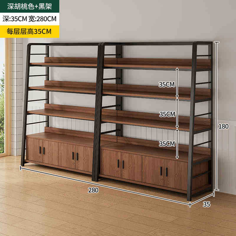 Estante simple estante de almacenamiento de múltiples capas estante de exhibición sala de estar estantería hogar dormitorio piso gabinete de almacenamiento sub-estante