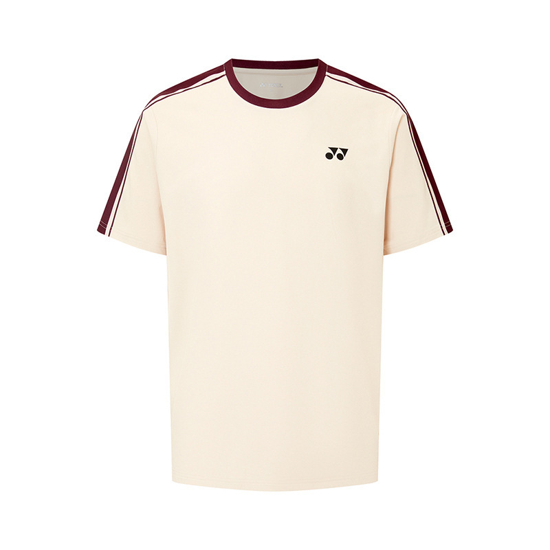 Yonex Badminton Clothing Tennis Clothing Yy Men's Top T-Shirt Short-Sleeved Round Neck 1153625Tcr Sportswear
