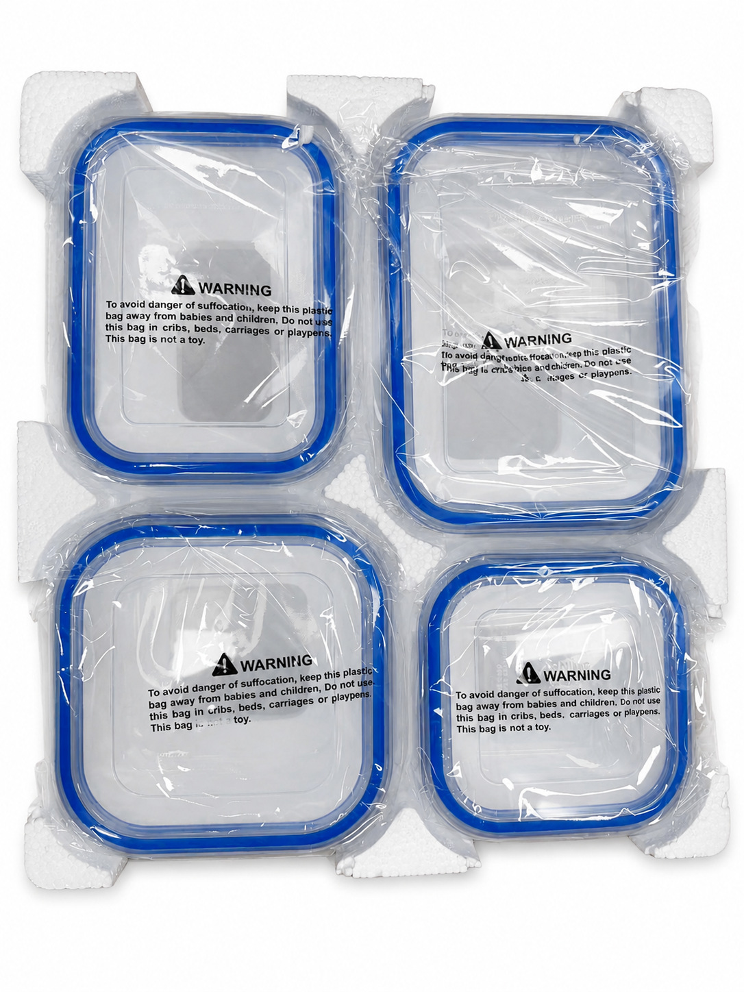 Caja de almuerzo de vidrio de alto borosilicato transfronterizo puede ser sellada por microondas para oficina caja de almuerzo refrigerador caja de almuerzo fresca al por mayor