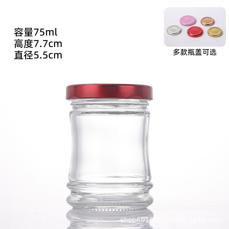 批发食品级玻璃瓶燕窝鲜炖瓶可蒸煮分装瓶耐高温加厚透明玻璃包装|undefined