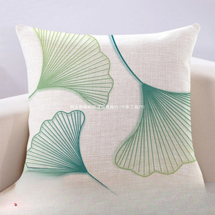 Simple Modern Aesthetic Fresh Ginkgo Living Room Sofa Pillow Bedroom Headboard Cushion Nap Pillow