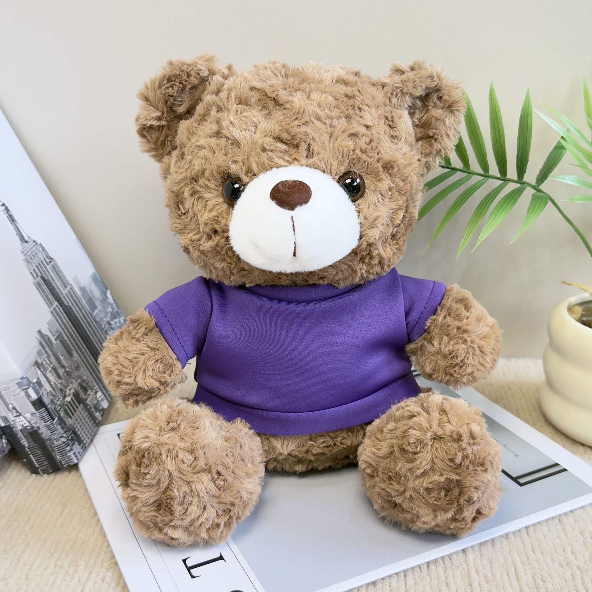 Osos de peluche abrazar osos muñecas muñecas agarrar muñecas regalo para niños impresión LOGO regalo juguetes de peluche