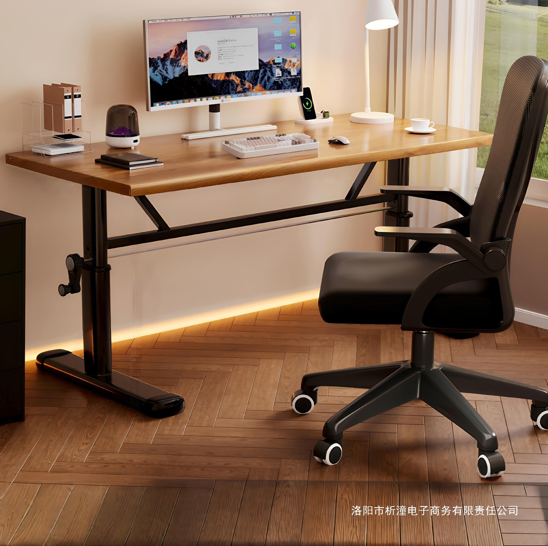 Lift Computer Desk Desktop Bedroom Home Desk Student Study Desk E-Sports Desk Office Desk Workbench