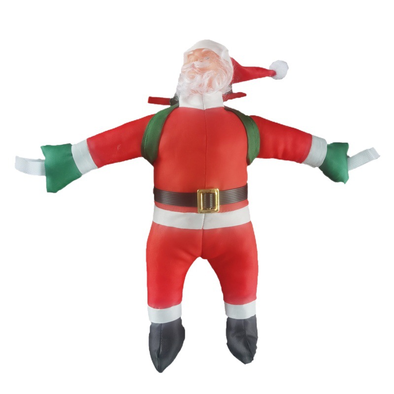 LED accesorios de tira de luz de escalera de Navidad escalada Santa Claus adecuado para interior al aire libre accesorios de luz decorativa de Navidad