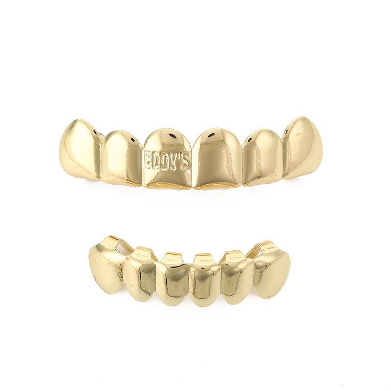 All Seasons Season Unisex Gender 1 Set Hip-Hop Modern Style Geometric Copper Plating Unisex Grillz