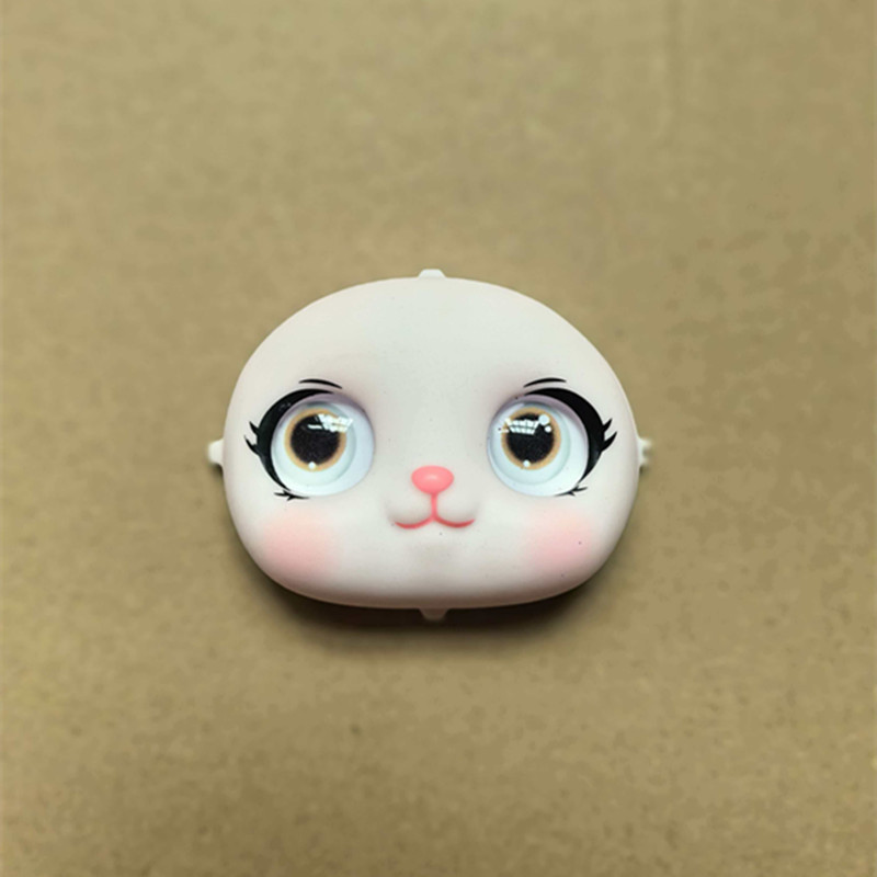 Nuevo tipo de muñeca de peluche encantadora cara accesorios de manos y pies Lila cuero cara accesorios de muñeca caja ciega muñeca mano de muñeca image 9