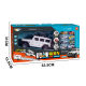 Training organization gift children gift box suit toy container truck track ejection deformation folding car parking lot