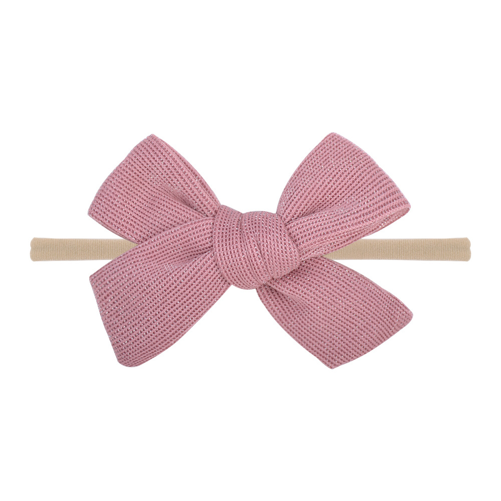 Nihaojewelry Cute Children's Color Seamless Bow Small Hair Wholesale Jewelry display picture 5