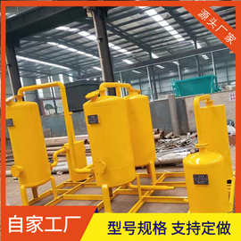 沼气池脱硫罐图片 大小可根据流量设计 沼气火炬配套装置工艺