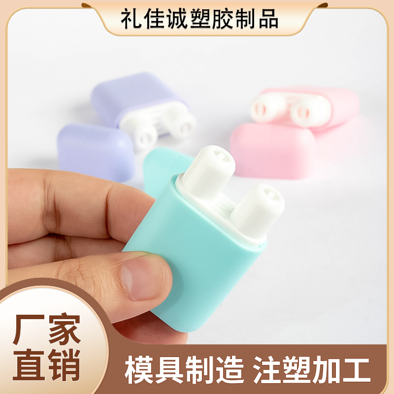 外贸双孔鼻通管鼻吸入器磨砂包材鼻通棒空瓶鼻吸式清凉油鼻塞管瓶