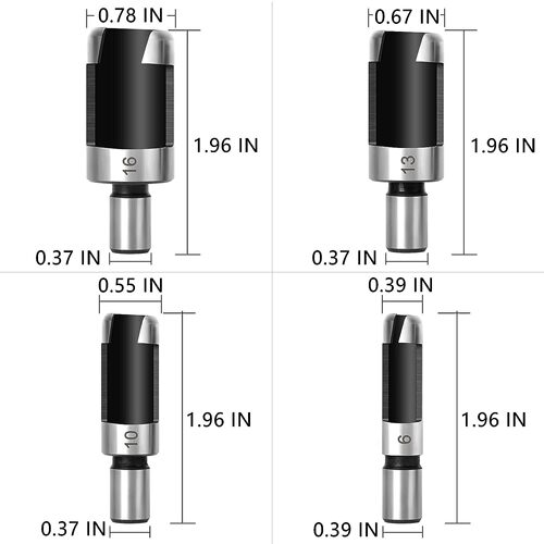 Wooden plug drill bit carbon steel, wooden plug knife, woodworking hole drill bit, claw round wood dowel drill bit carbon steel, wooden plug knife