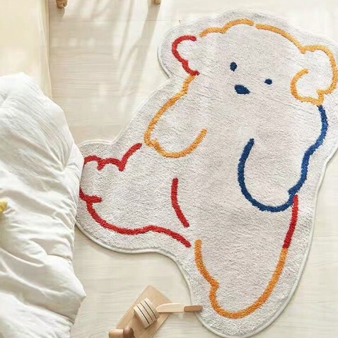 Cat washable entry carpet floor mats, foyer floor mats, bathroom bathroom absorbent anti-slip mats, simple door mats