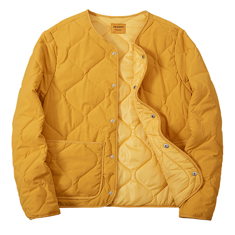 Plus tamaño de los hombres de moda de invierno acolchado extra grande Forro cálido Chaqueta de algodón acolchado ameikaji Chaqueta de algodón acolchado